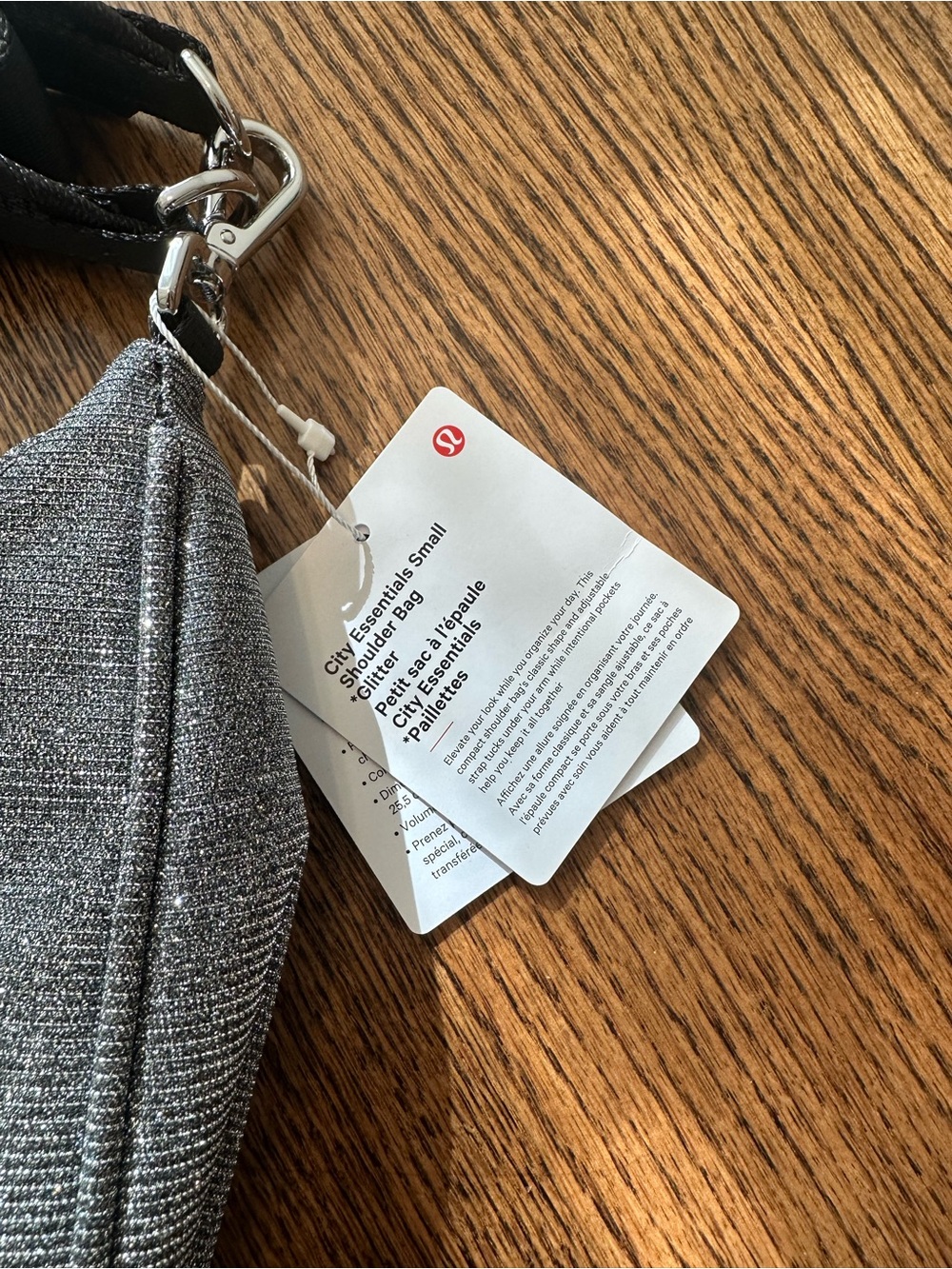 Lululemon City Essentials Small Shoulder Bag 3L - Glitter - Picture 7 of 10